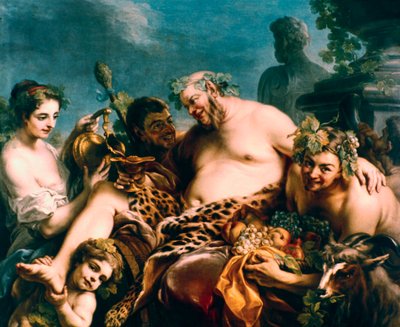 Opilý Silenus, 1747. od Carle van Loo