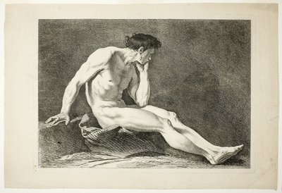 Figura, z knihy Six Figures Académiques od Carle van Loo