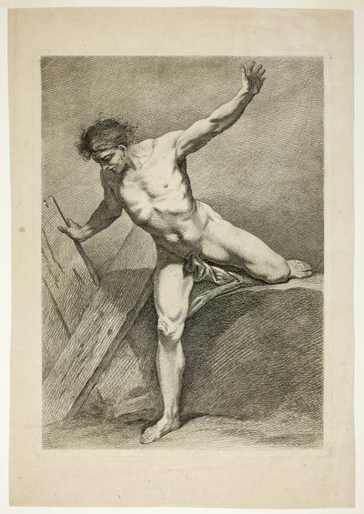 Figura, z knihy Six Figures Académiques od Carle van Loo