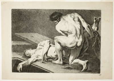 Figura, z knihy Six Figures Académiques od Carle van Loo