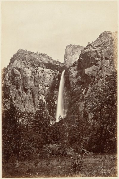 Svatební závoj Fall z kalifornského fotoalba od Carleton E. Watkins