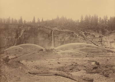 Malakoff Diggins, North Bloomfield, Nevada County od Carleton E. Watkins