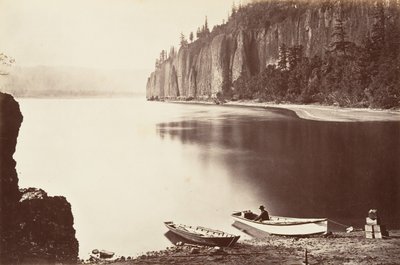 Cape Horn, Oregon, 1867, vytištěno ca. 1876. od Carleton Emmons Watkins