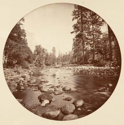 [Yosemitský národní park, Kalifornie], ca. 1878. od Carleton Emmons Watkins