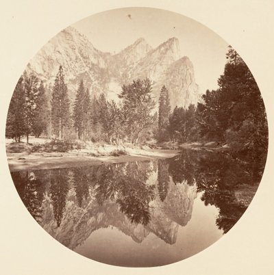 [Yosemitský národní park, Kalifornie], ca. 1878. od Carleton Emmons Watkins