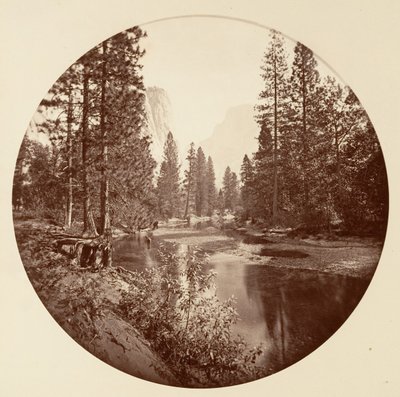[Yosemitský národní park, Kalifornie], ca. 1878. od Carleton Emmons Watkins