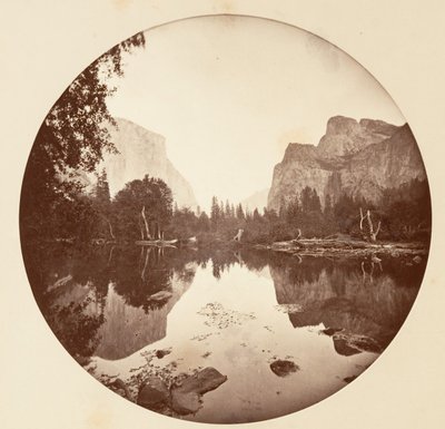 [Yosemitský národní park, Kalifornie], ca. 1878. od Carleton Emmons Watkins