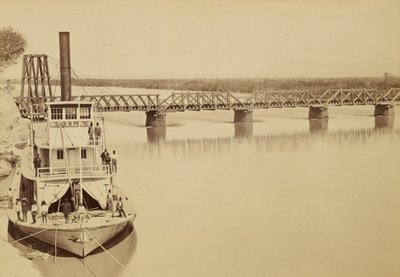 Most přes Colorado Yuma od Carleton Watkins