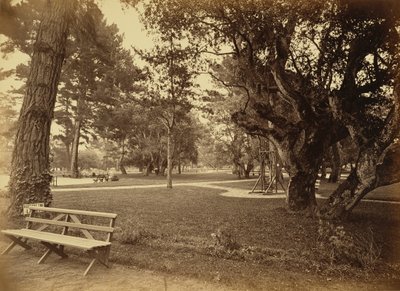 [Monterey, Kalifornie. Hotel Del Monte, Lawn View]. od Carleton Watkins
