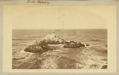 Těsnící skály. od Carleton Watkins