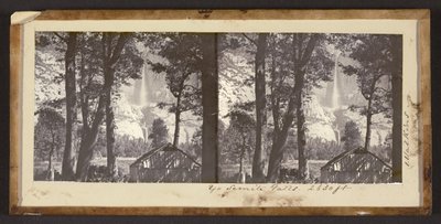 Yo Semite Falls. 2630 stop od Carleton Watkins