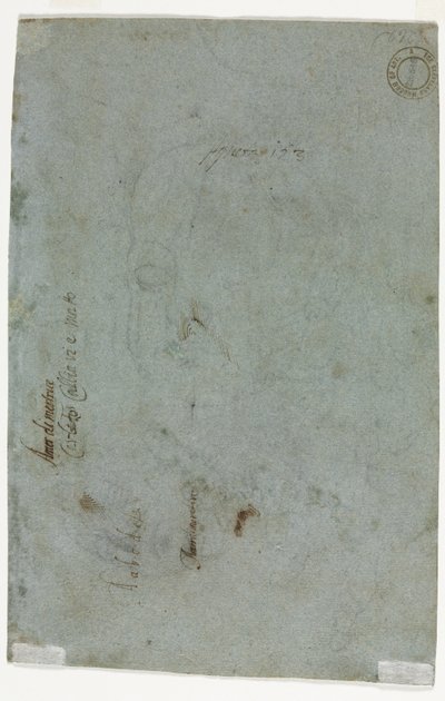 Verso Sketch of A Child