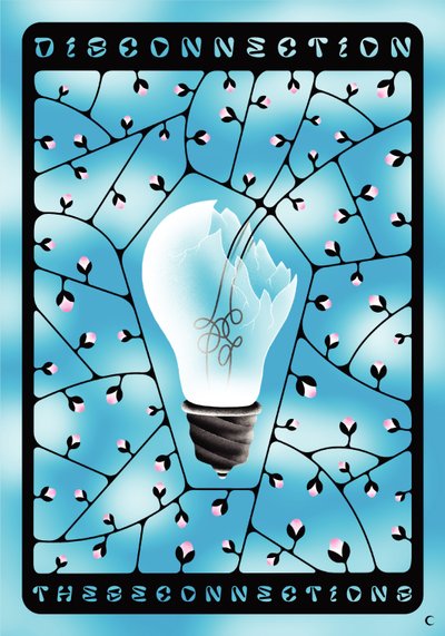 Odpojení, tato spojení, 2020 (digitální ilustrace) od Carlo Alberto Giardina