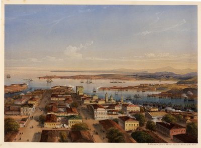 Celkový pohled na Sevastopol, 1856 od Carlo Bossoli