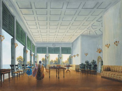 Interiér v Naryshkinském paláci Miskhor, 1841-1842. od Carlo Bossoli