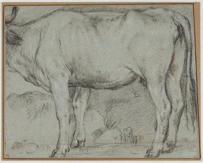 Kráva stojící (chybí hlava) od Carlo Caliari