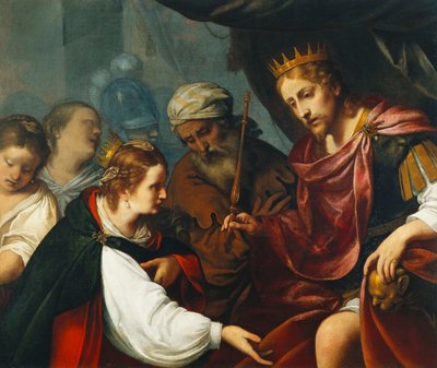 Ester před Ahasverem od Carlo Ceresa
