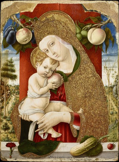 Panna a dítě, 1482-1483 od Carlo Crivelli