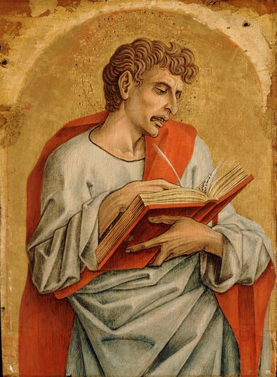 , z Polyptychu z Montefiore, kolem 1470 (tempera na dřevěné desce) (viz také 492442-44) od Carlo Crivelli