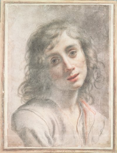 Busta svatého Jana Božského, (pastel) od Carlo Dolci