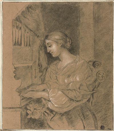 Svatá Cecílie od Carlo Dolci