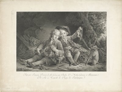 Dva kluci se svištěm od Carlo Domenico Melini