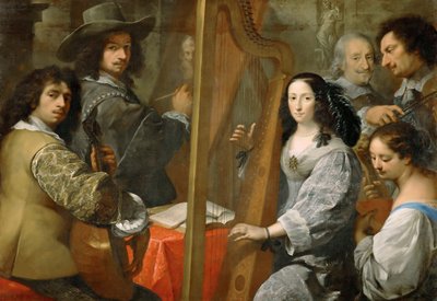 Autoportrét s rodinou, c. 1650. od Carlo Francesco Nuvolone