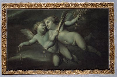 Putti (Monochromatický obraz, po 1783) od Carlo Giuseppe Ratti