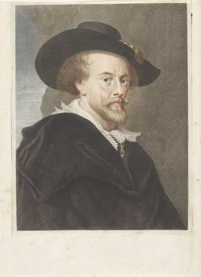 Portrét umělce Petera Paula Rubense Portréty umělců (název série) od Carlo Gregori (attributed to)