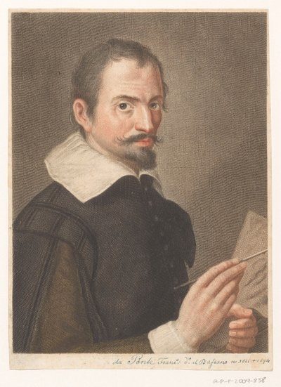 Portrét umělce Francesca Bassana II Portréty umělců (název série) od Carlo Gregori