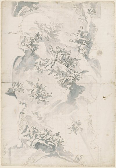 Apoteóza svaté Eufemie od Carlo Innocenzo Carlone