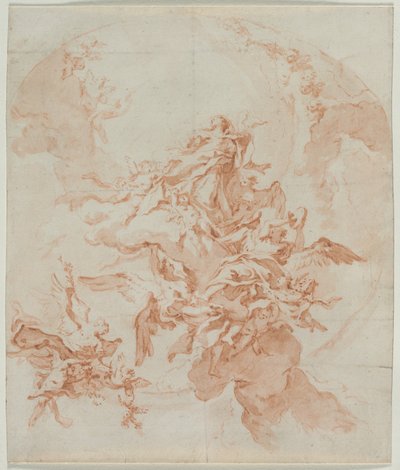 Nanebevzetí Panny Marie, c. 1754. od Carlo Innocenzo Carlone