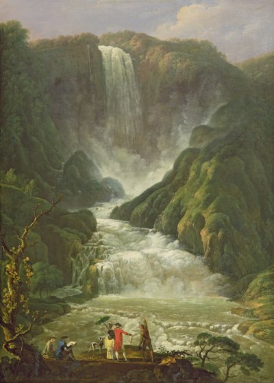 Vodopády Terni od Carlo Labruzzi