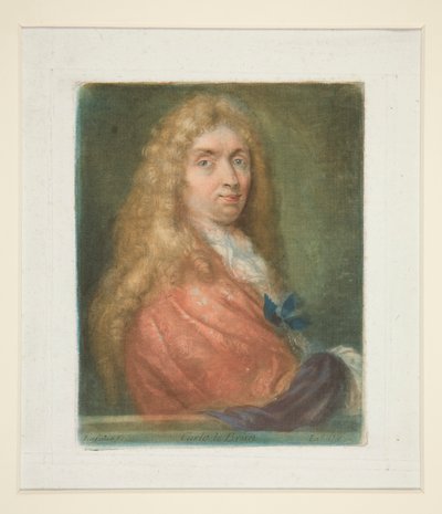 Charles Lebrun z Portrétů malířů od Carlo Lasinio