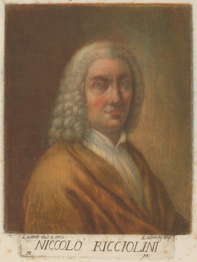 Niccolo Ricciolini od Carlo Lasinio, after Nicolò Ricciolini