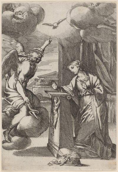 Zvěstování od Carlo Maratta