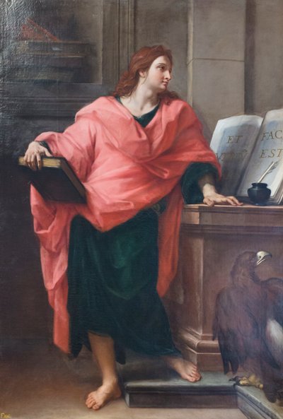 Pyhä Johannes evankelista od Carlo Maratta or Maratti