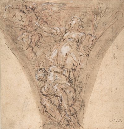 Alegorická postava míru, 1625-1713. od Carlo Maratti