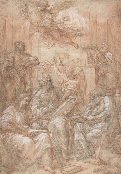 Alegorie starých a nových dispenzací, 1700-1708. od Carlo Maratti