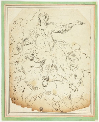 Nanebevzetí Panny Marie od Carlo Maratti