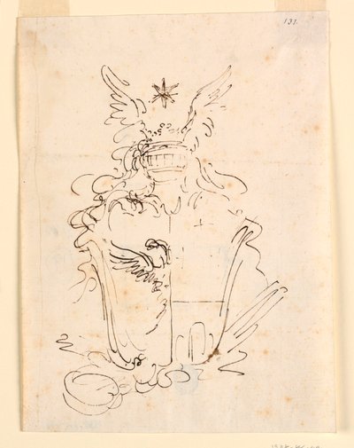 Skica pro erb od Carlo Marchionni
