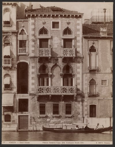 Palazzo Contarini-Fasan, Benátky od Carlo Naya
