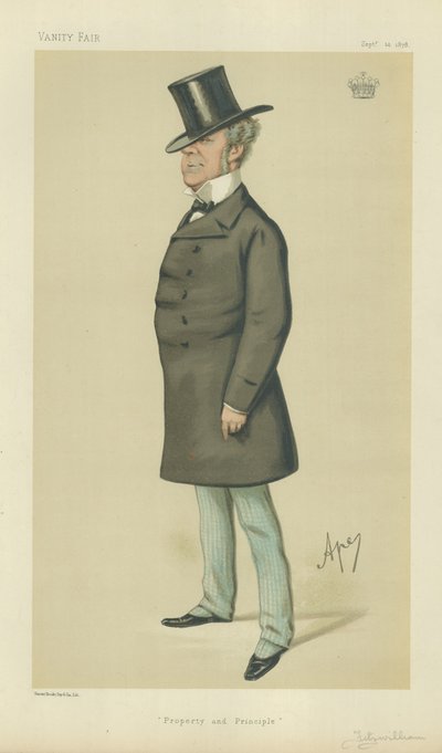 hrabě Fitzwilliam od Carlo Pellegrini