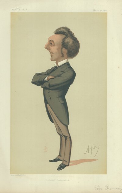 Jeho Excelence guvernér John Pope Hennessy od Carlo Pellegrini