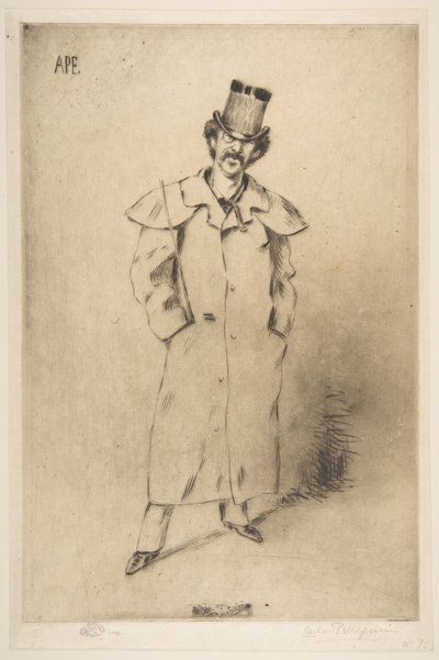 James McNeill Whistler, 19. století. od Carlo Pellegrini