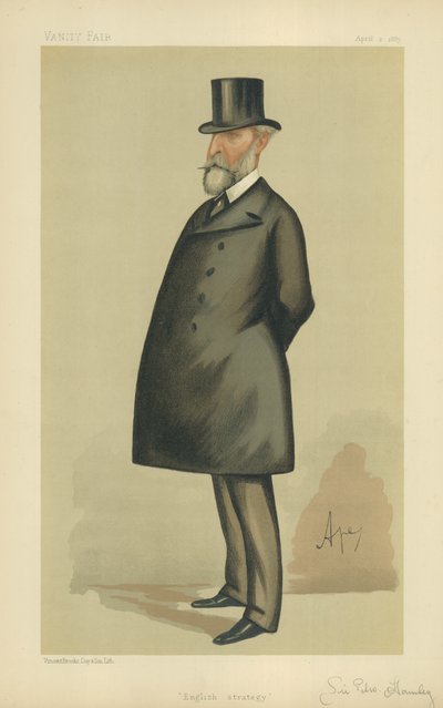 Generálporučík Sir Edward Bruce Hamley od Carlo Pellegrini