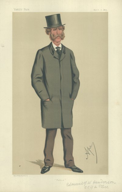Podplukovník Edmund Yeamans Wallcott Henderson od Carlo Pellegrini