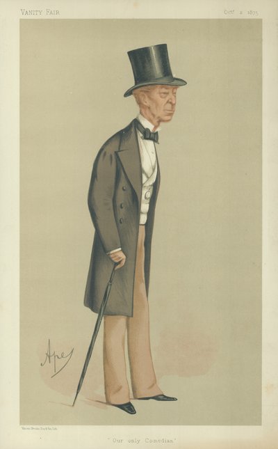 Pan Charles James Matthews od Carlo Pellegrini