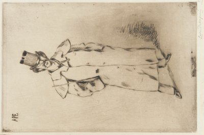 Portrét Whistlera od Carlo Pellegrini