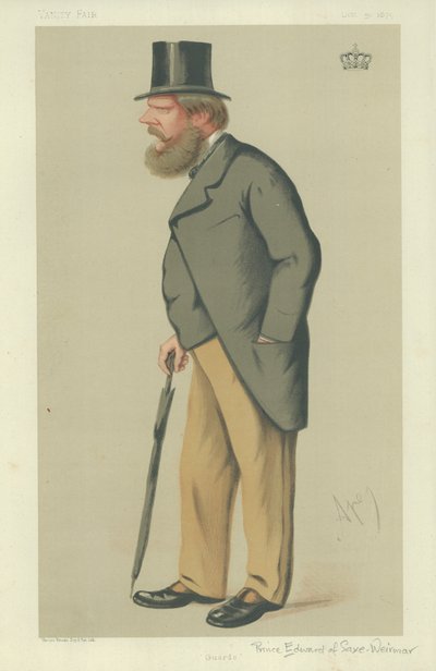 princ Edward Saxe-Weimar od Carlo Pellegrini
